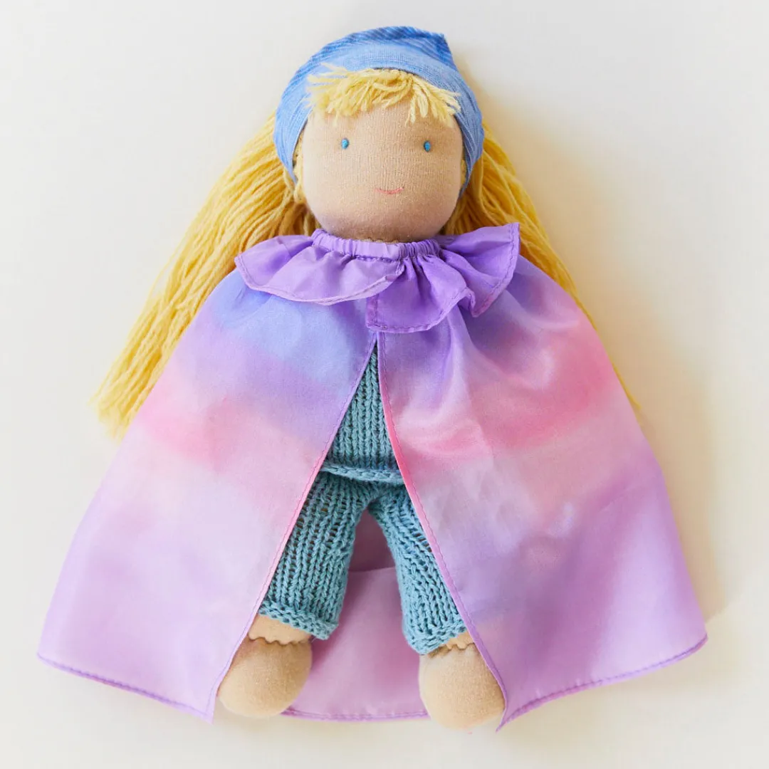 Sarah's Silks Blossom Doll Cape New