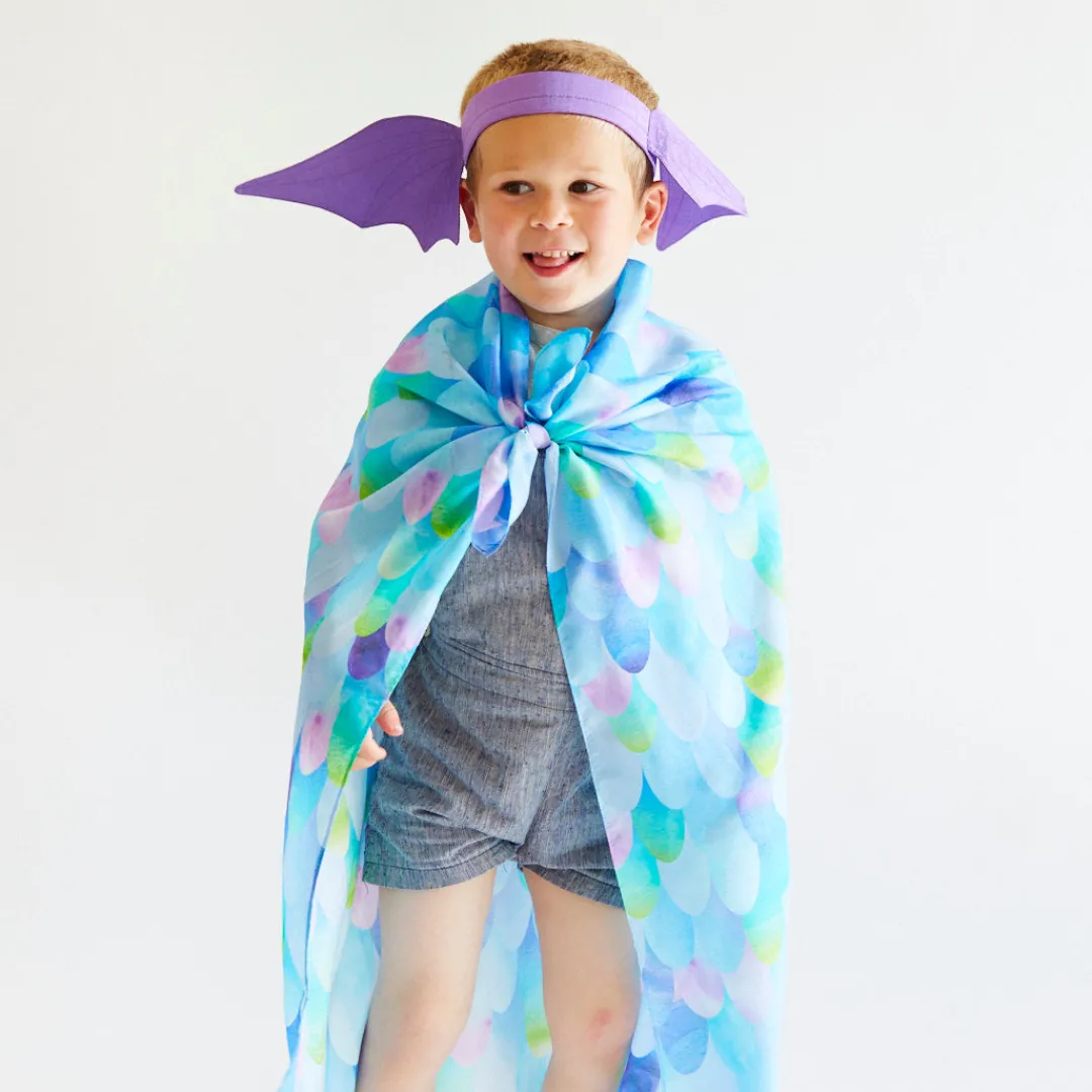 Sarah's Silks Blue Dragon Costume Hot
