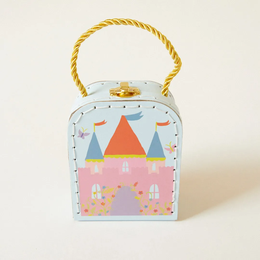 Sarah's Silks Castle Suitcase New