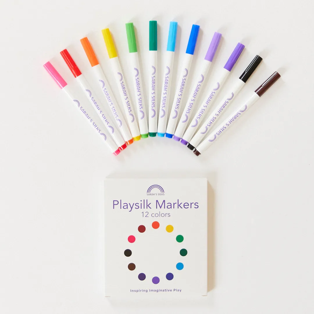 Sarah's Silks Coloring Markers Cheap