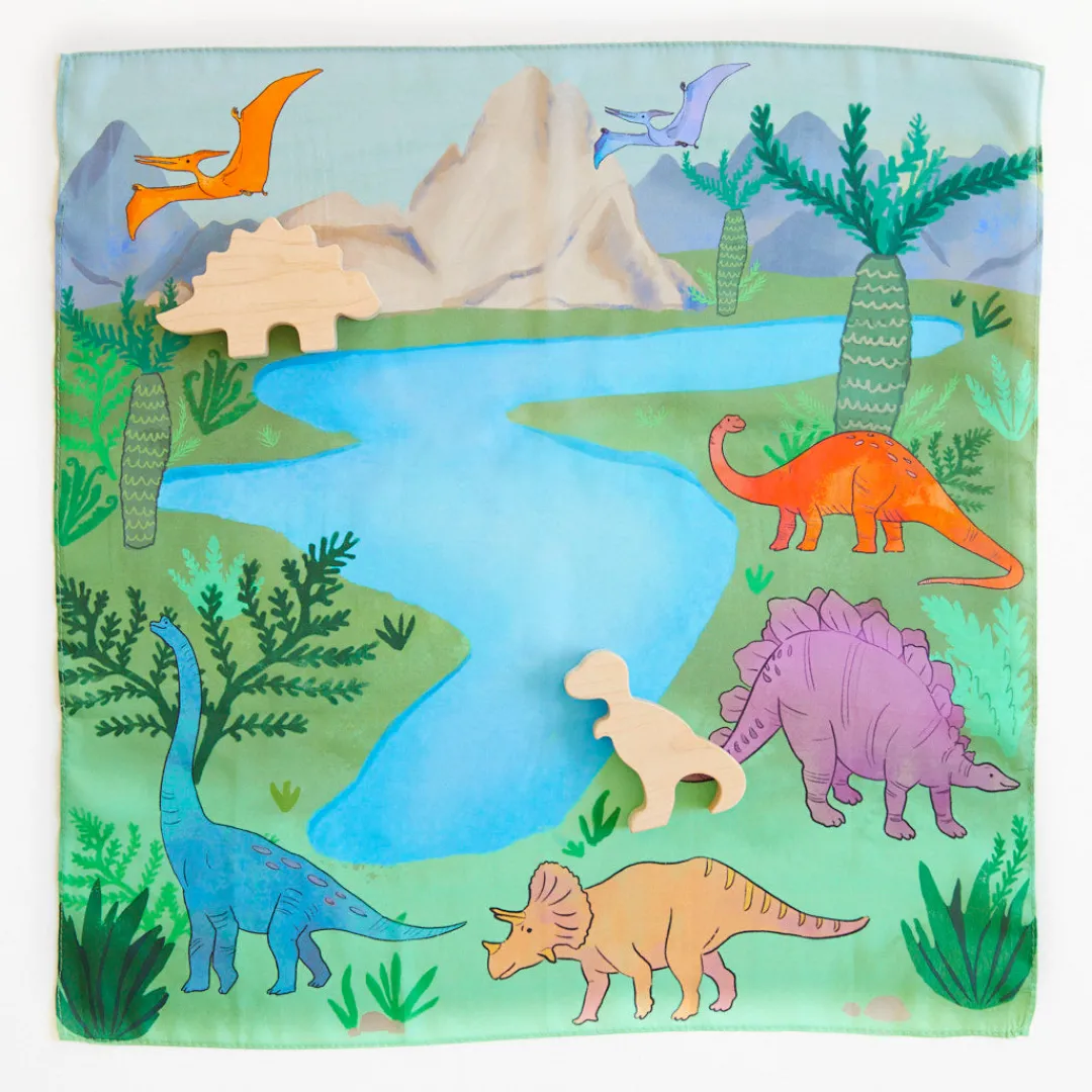 Sarah's Silks Dinosaur Playmap Outlet