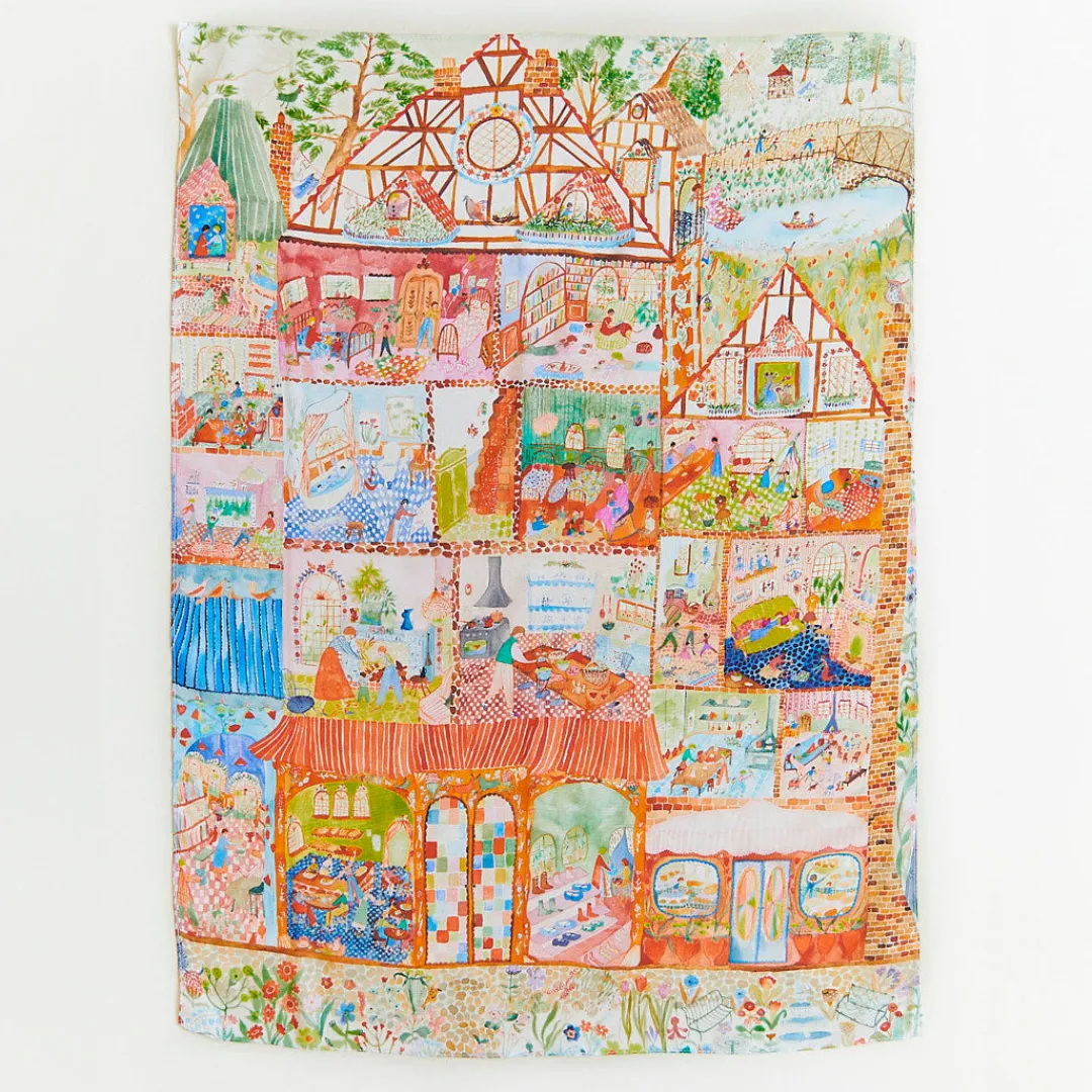 Sarah's Silks Dollhouse Seek & Find Playsilk Outlet
