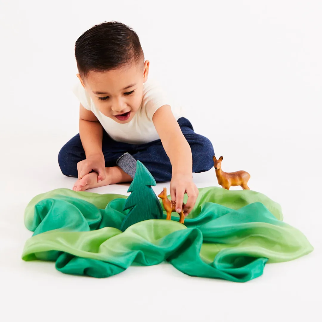 Sarah's Silks Forest Playsilk Clearance