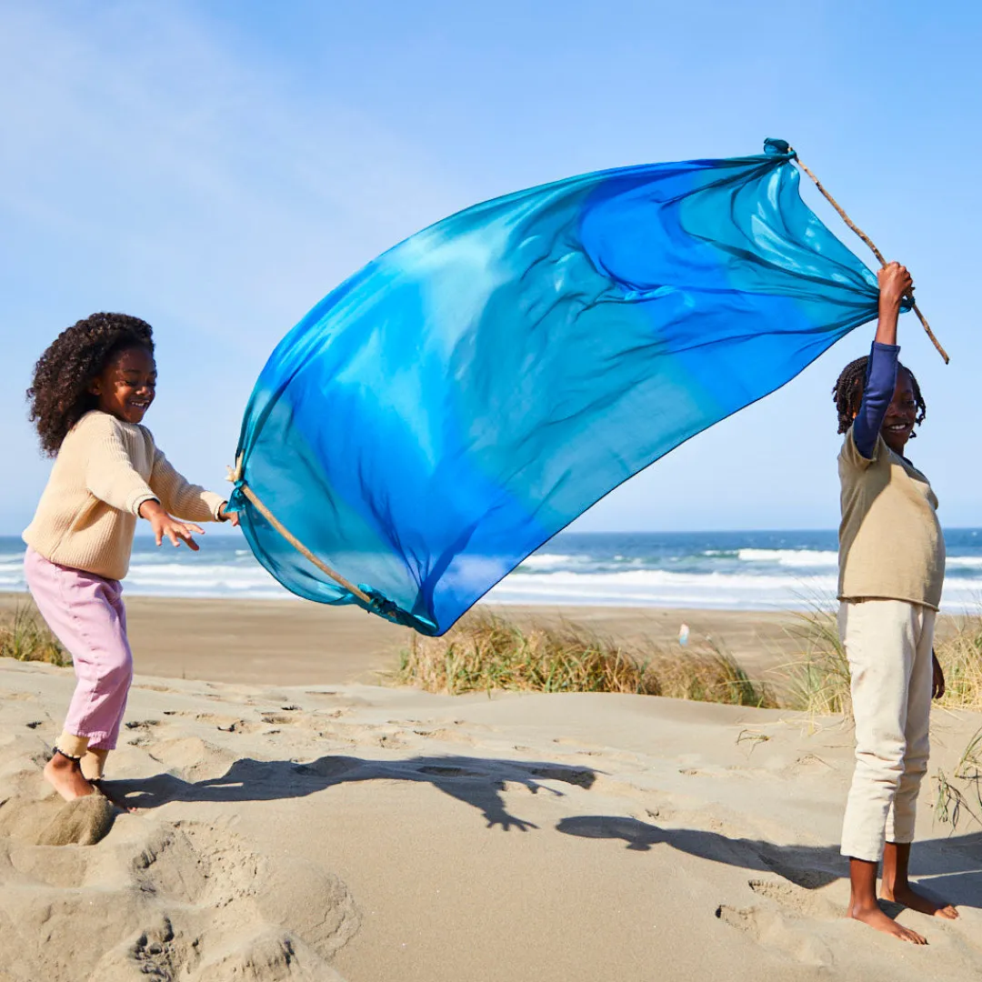 Sarah's Silks Giant Ocean Playsilk Clearance