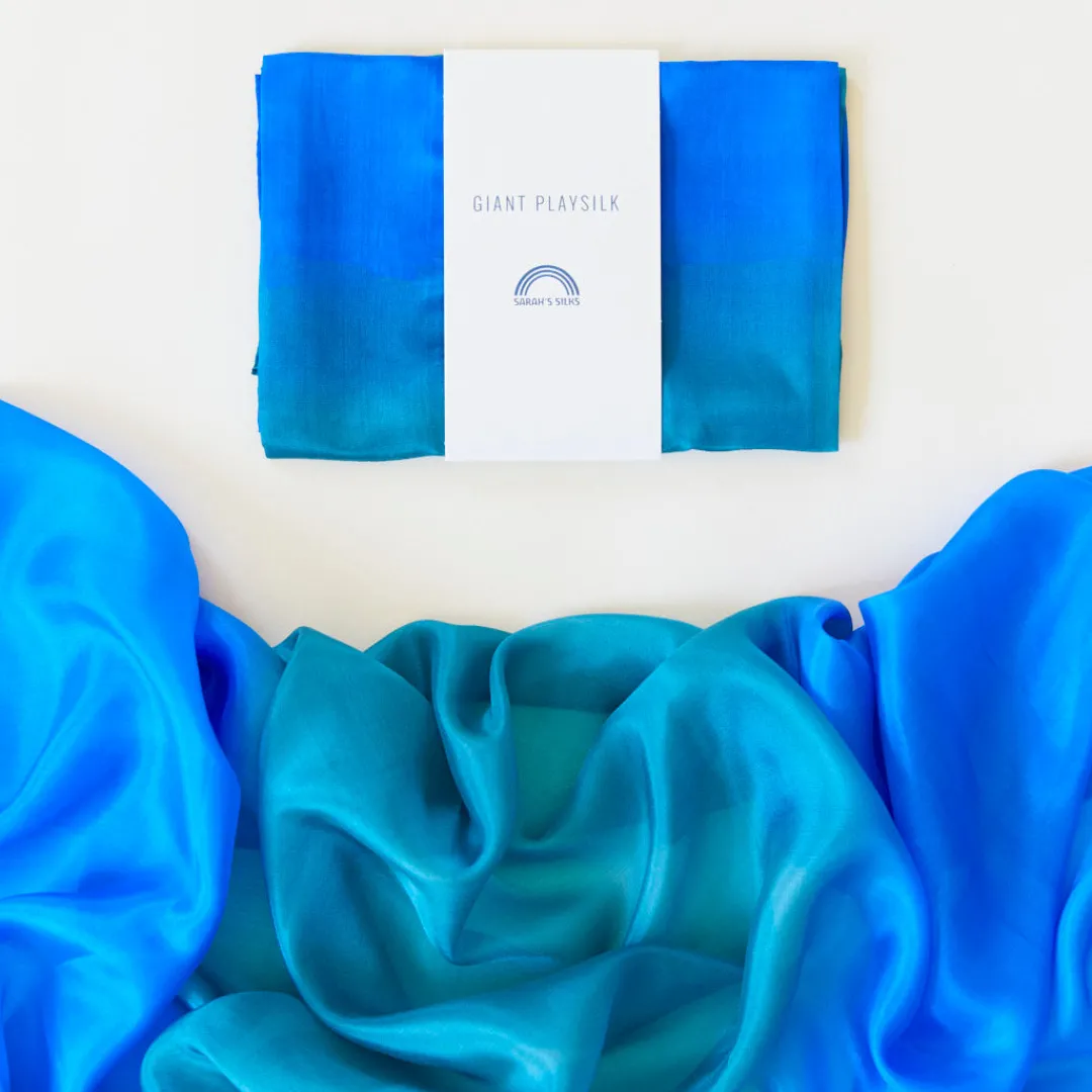 Sarah's Silks Giant Ocean Playsilk Clearance
