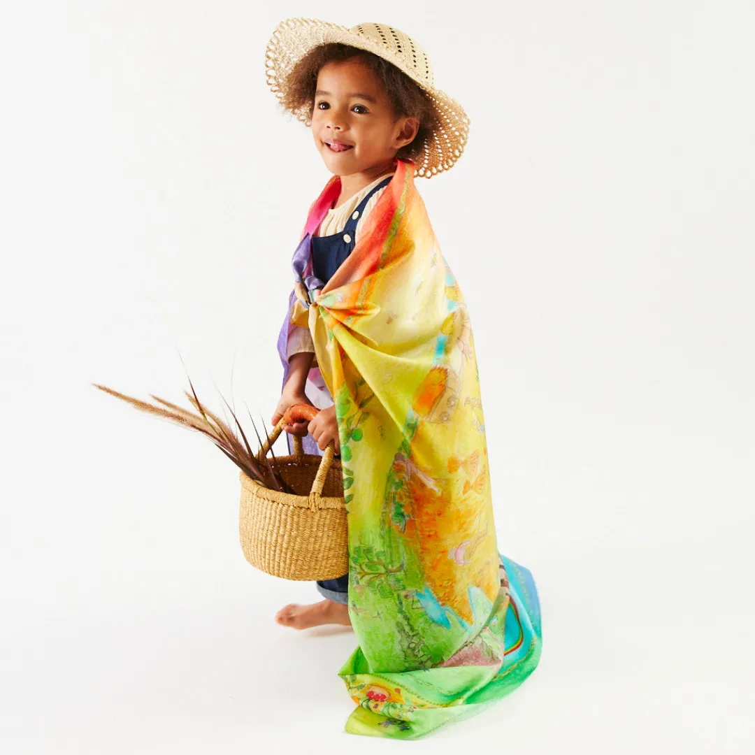 large_around_the_year_on_the_farm_playsilk_2.webp Sarah's Silks Large Around The Year On The Farm Playsilk Cheap