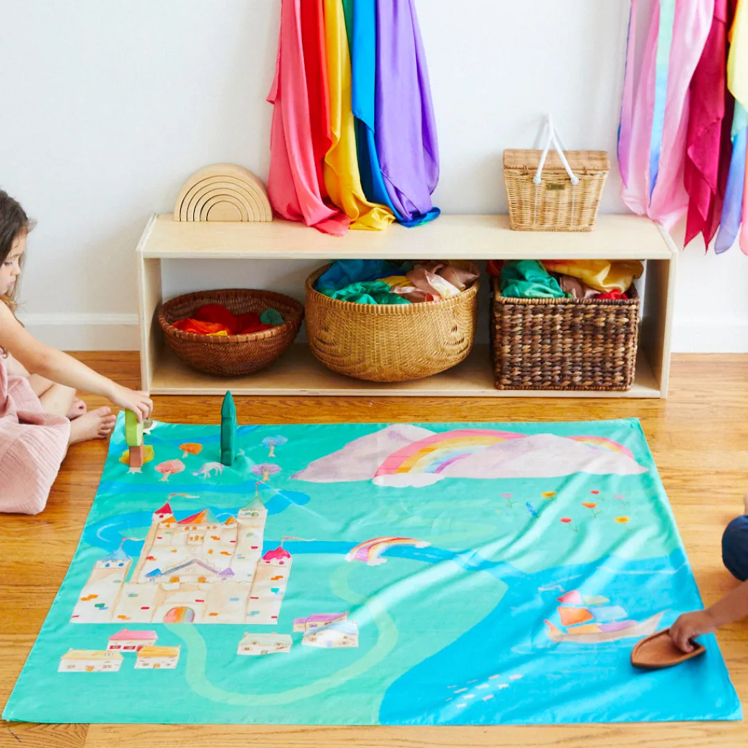 large_rainbowland_playmap_2.webp Sarah's Silks Large Rainbowland Playmap Flash Sale