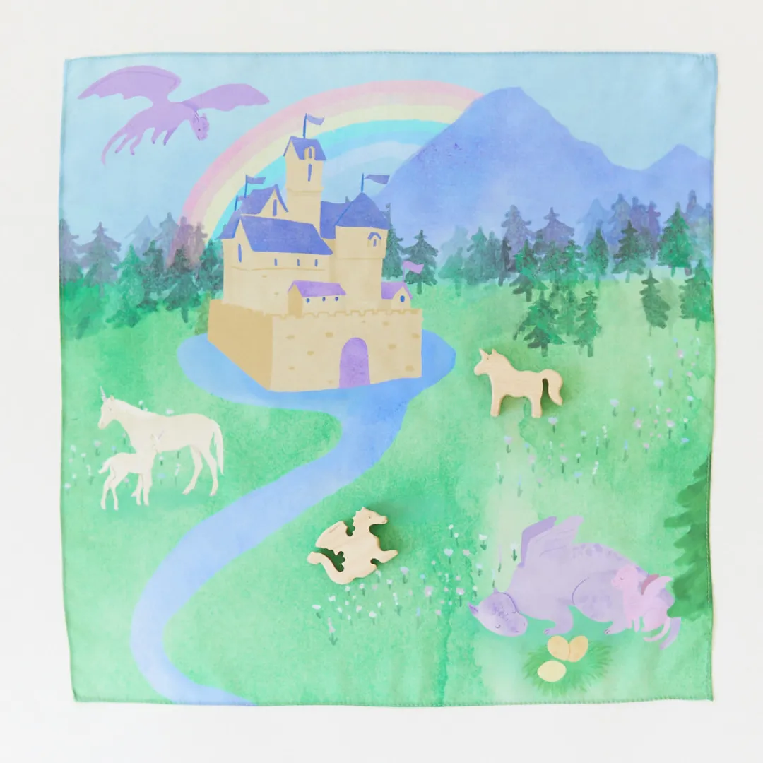 Sarah's Silks Magical Creature Small World Play Set Sale
