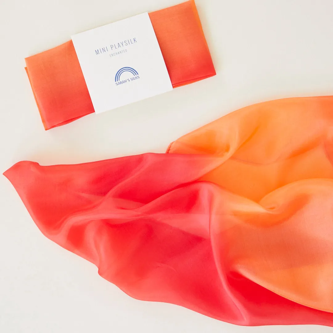 Sarah's Silks Mini Fire Playsilk Clearance