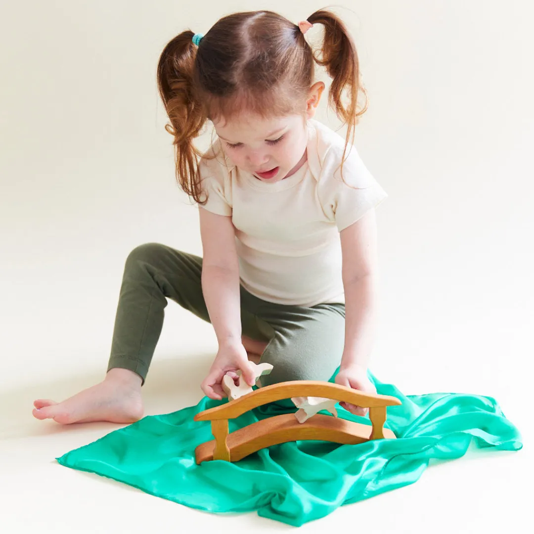 Sarah's Silks Mini Solid Color Playsilks Hot