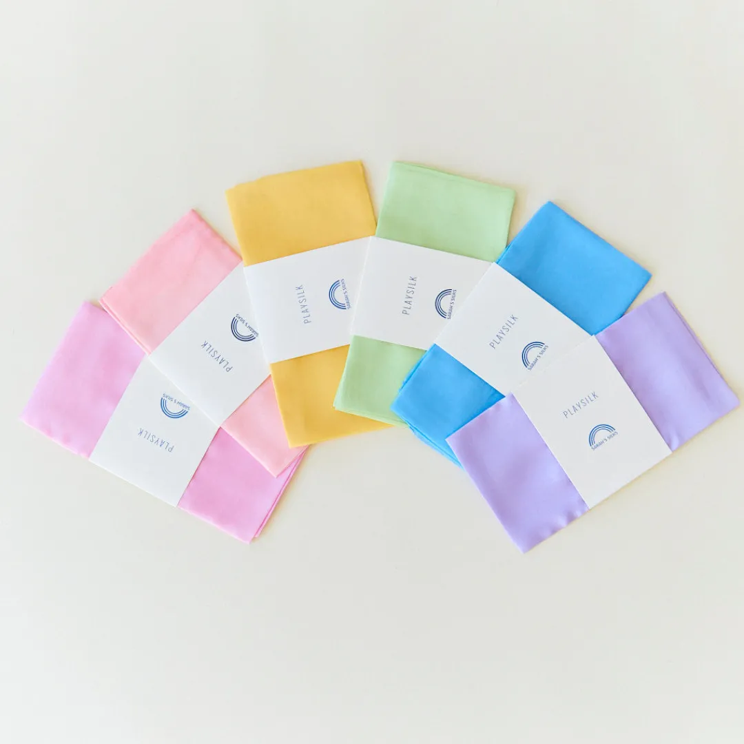 Sarah's Silks Pastel Playsilk Set Shop