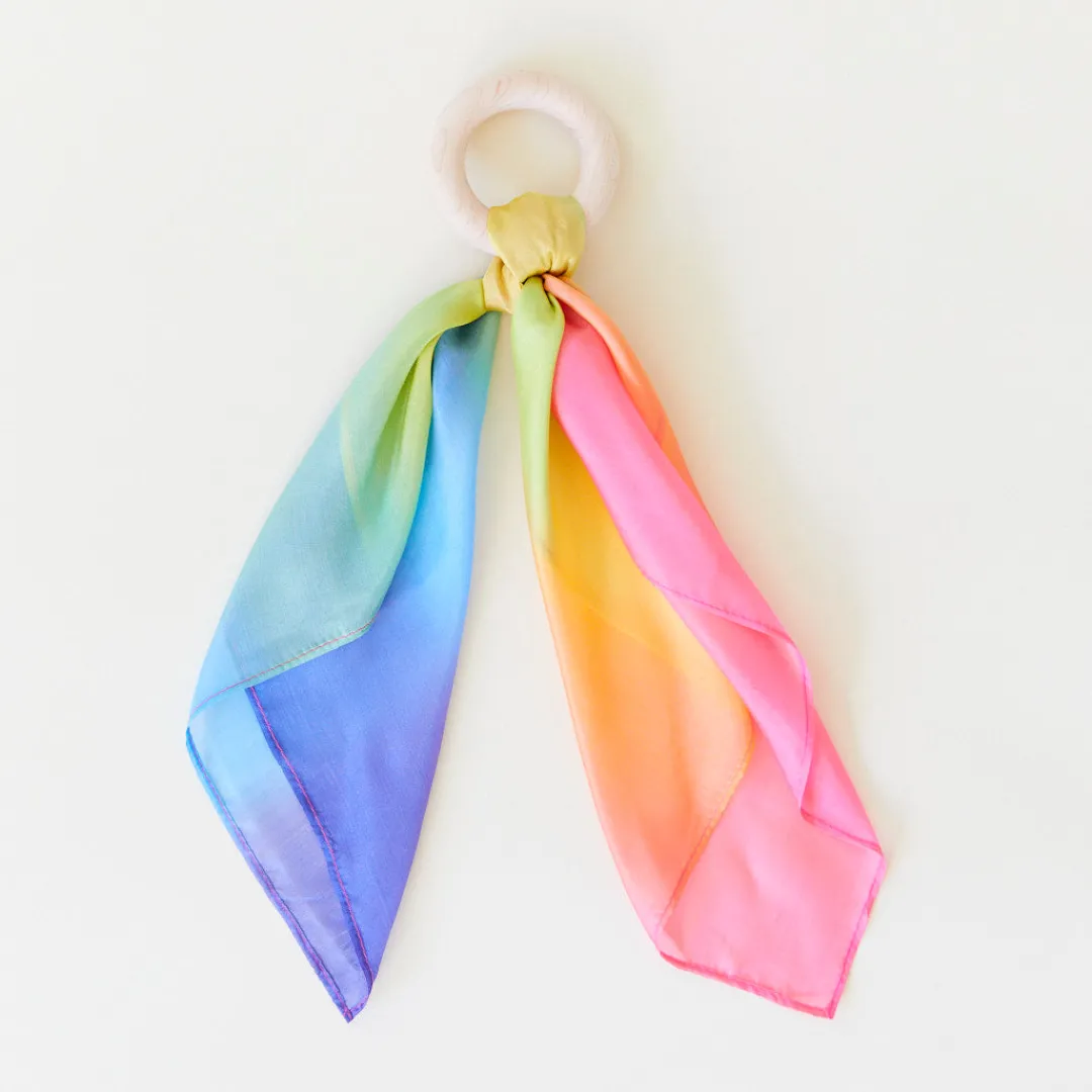 Sarah's Silks Rainbow Baby Teethers Shop