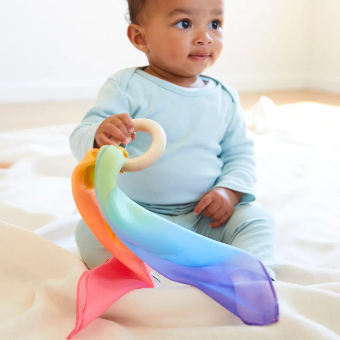 Sarah's Silks Rainbow Baby Teethers Shop