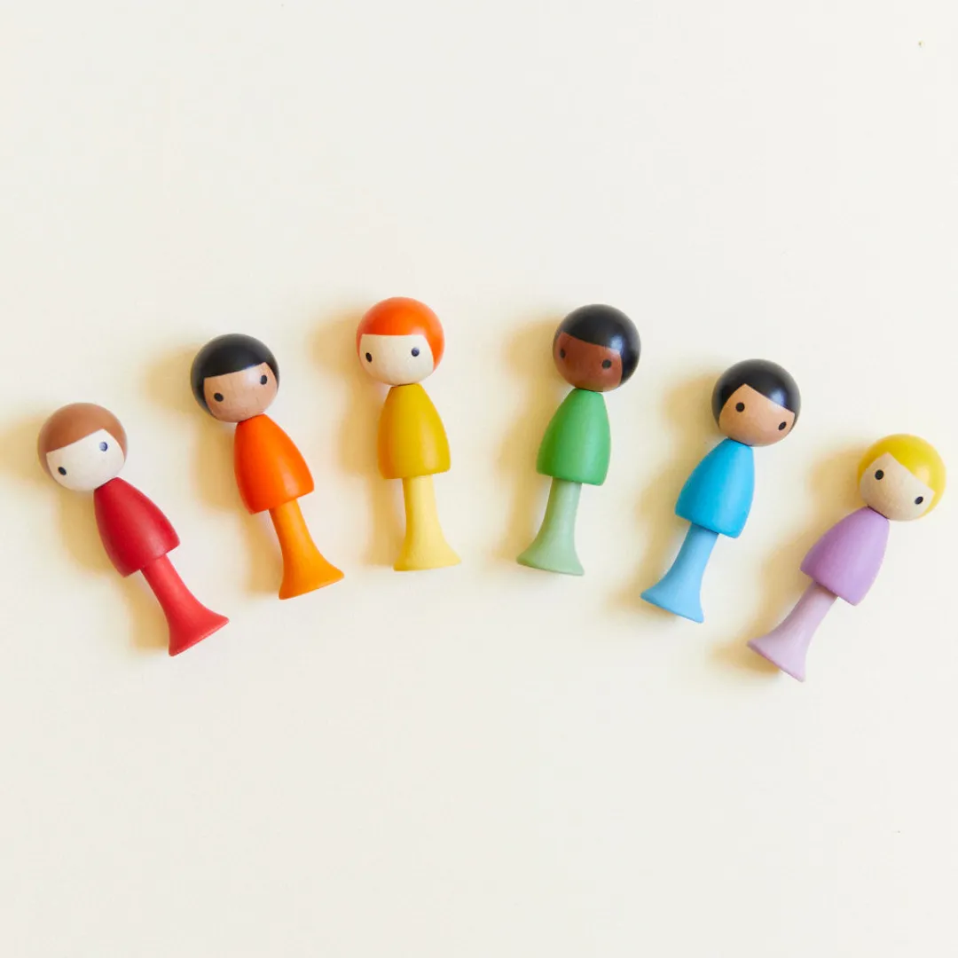 Sarah's Silks Rainbow Boys Set Best