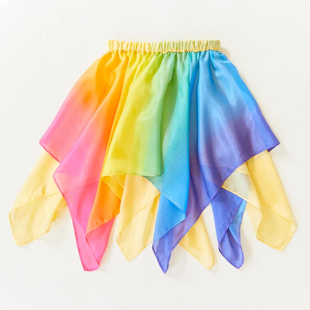 Sarah's Silks Rainbow Fairy Skirt New
