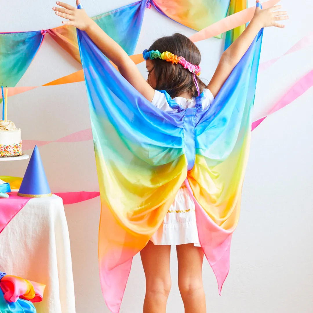 Sarah's Silks Rainbow Fairy Wings Outlet