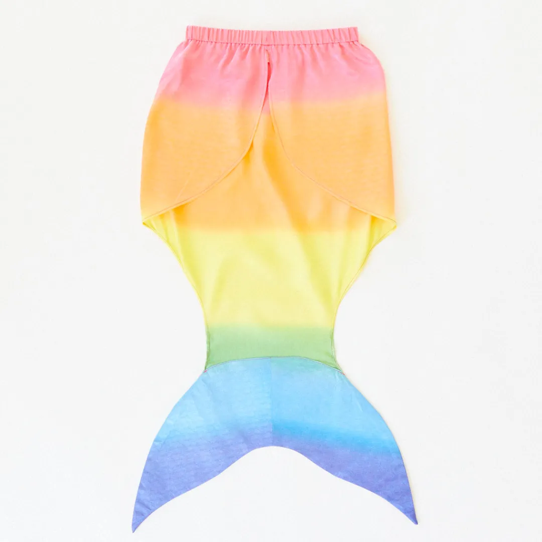Sarah's Silks Rainbow Mermaid Tail Large Shop