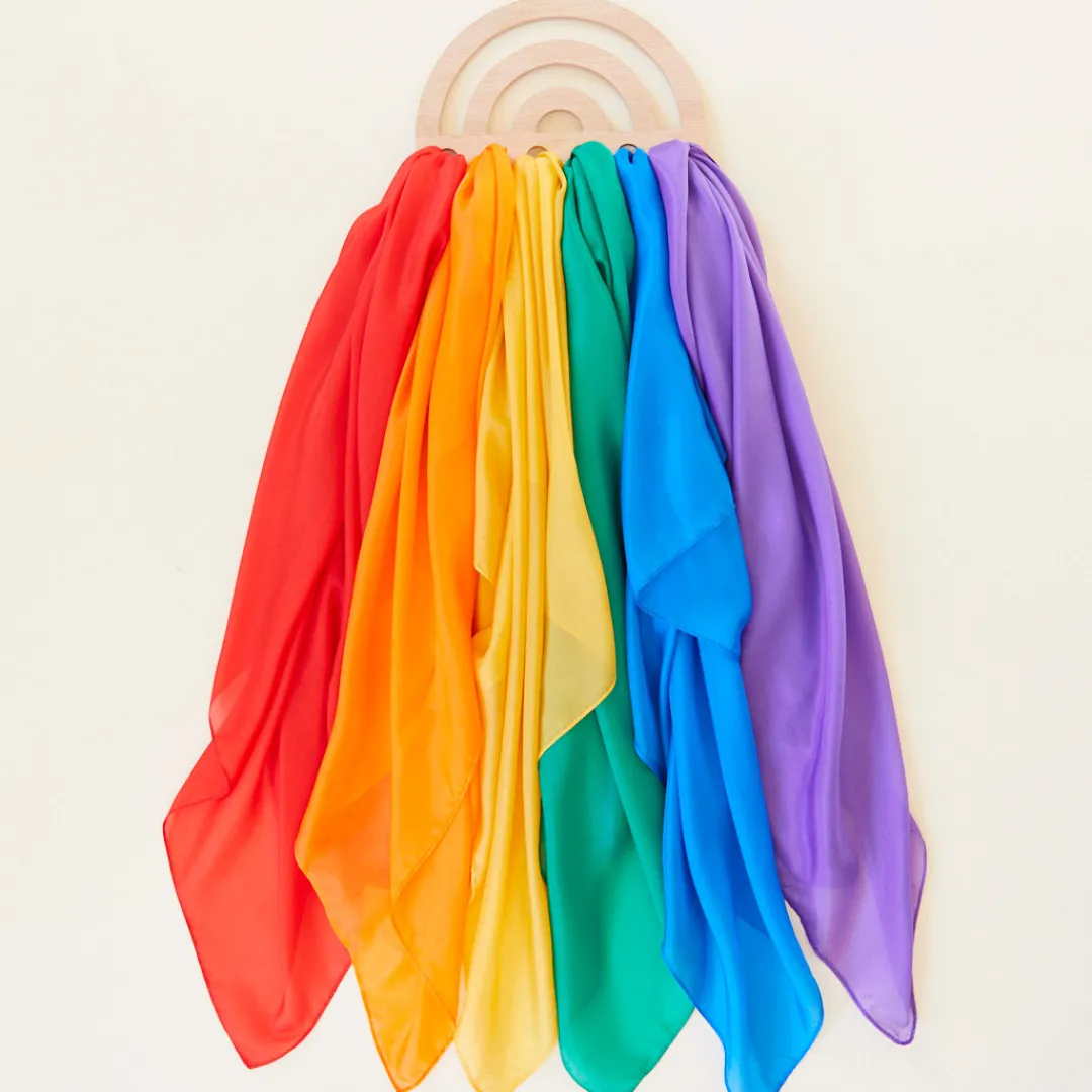 Sarah's Silks Rainbow Playsilk Display Shop
