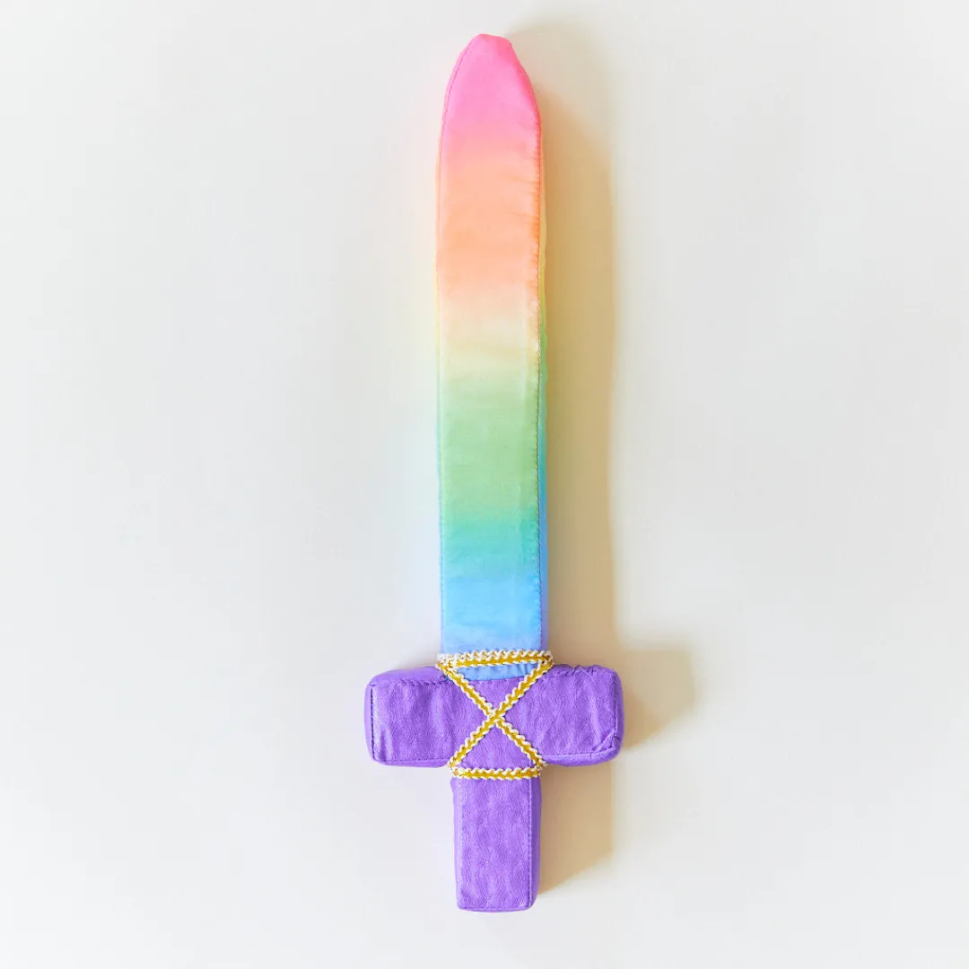 Sarah's Silks Rainbow Soft Sword New