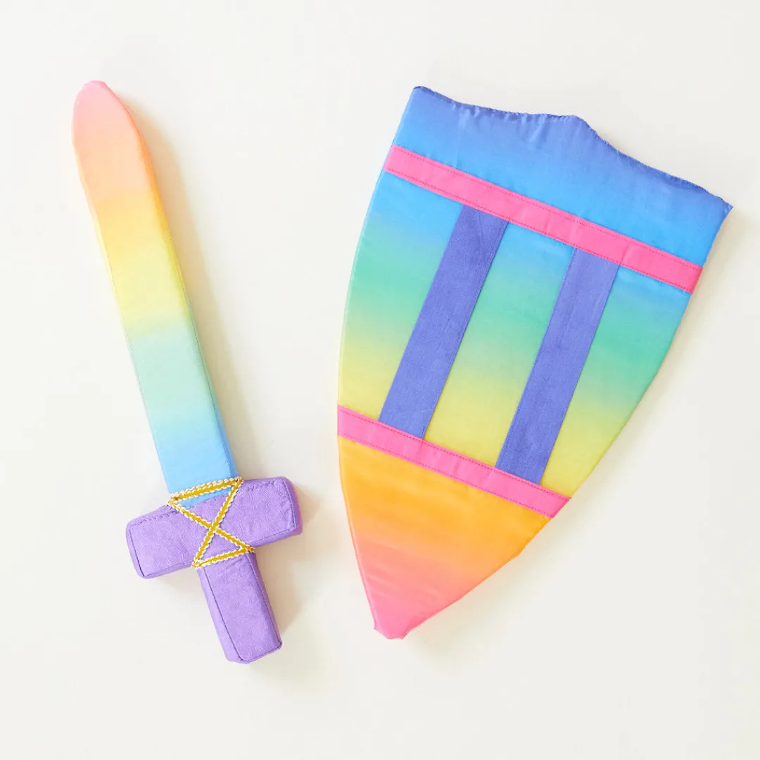 Sarah's Silks Rainbow Sword & Shield Bundle Store