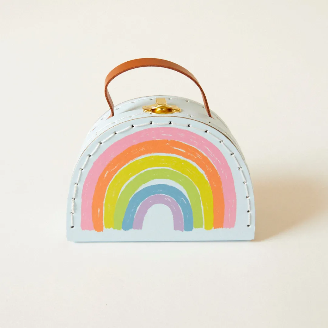 Sarah's Silks Small Rainbow Suitcase Discount