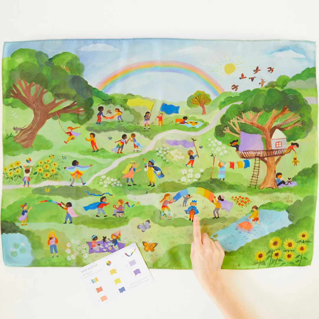 Sarah's Silks 30 Ways To Play Seek & Find Playsilk Best Sale