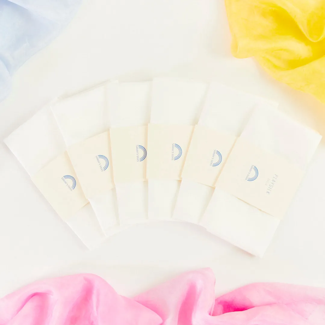 Sarah's Silks White Playsilk Pack For Dyeing Cheap