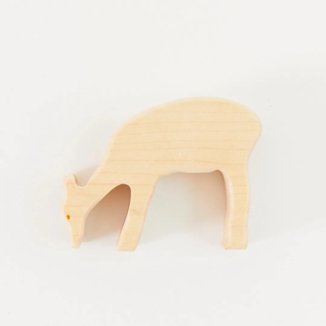 Sarah's Silks Wooden Deer Discount