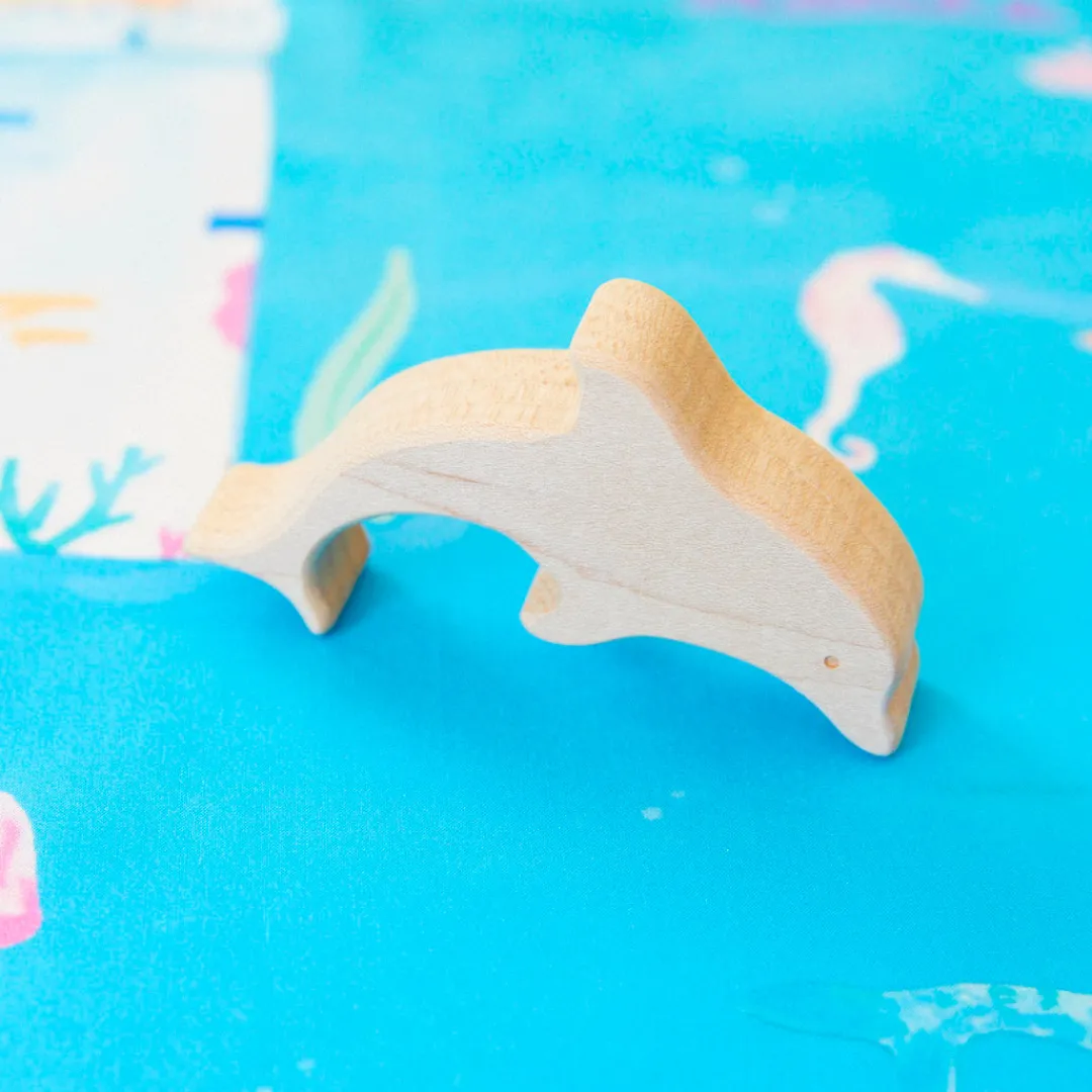 Sarah's Silks Wooden Dolphin Clearance