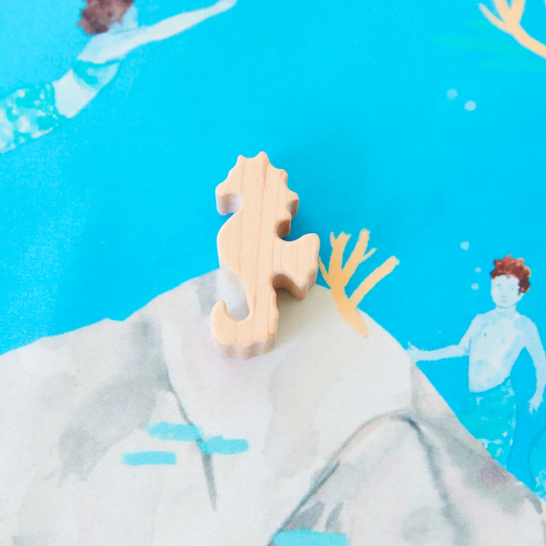 Sarah's Silks Wooden Seahorse Best