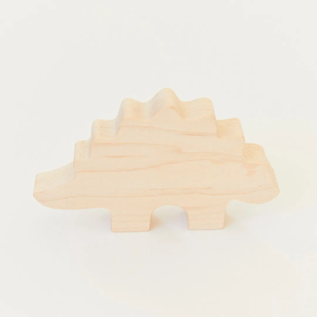Sarah's Silks Wooden Stegosaurus Hot