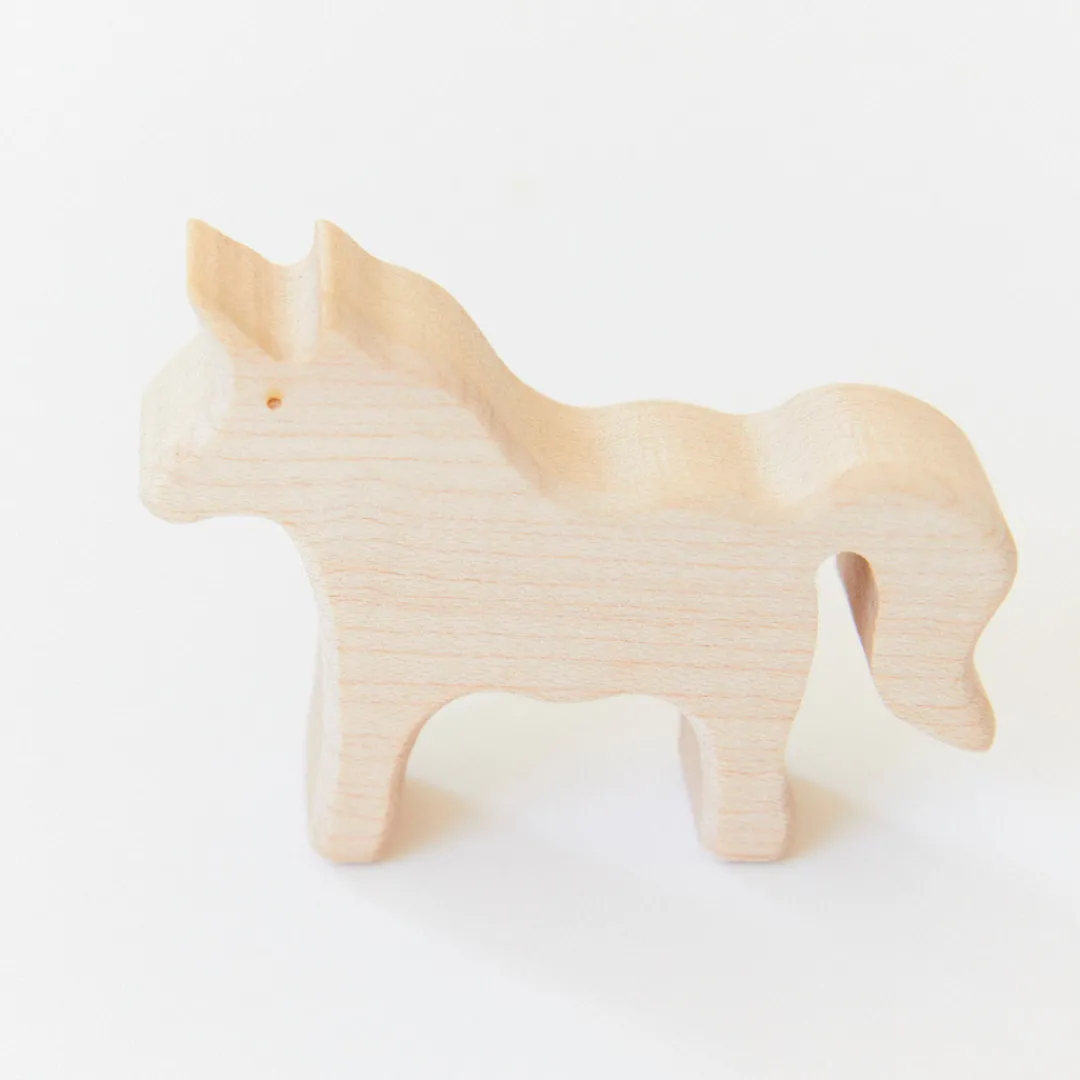 Sarah's Silks Wooden Unicorn Discount